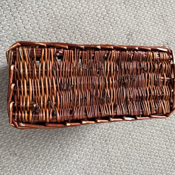 Rustic Brown Wicker Storage Basket - Picture 6 of 9